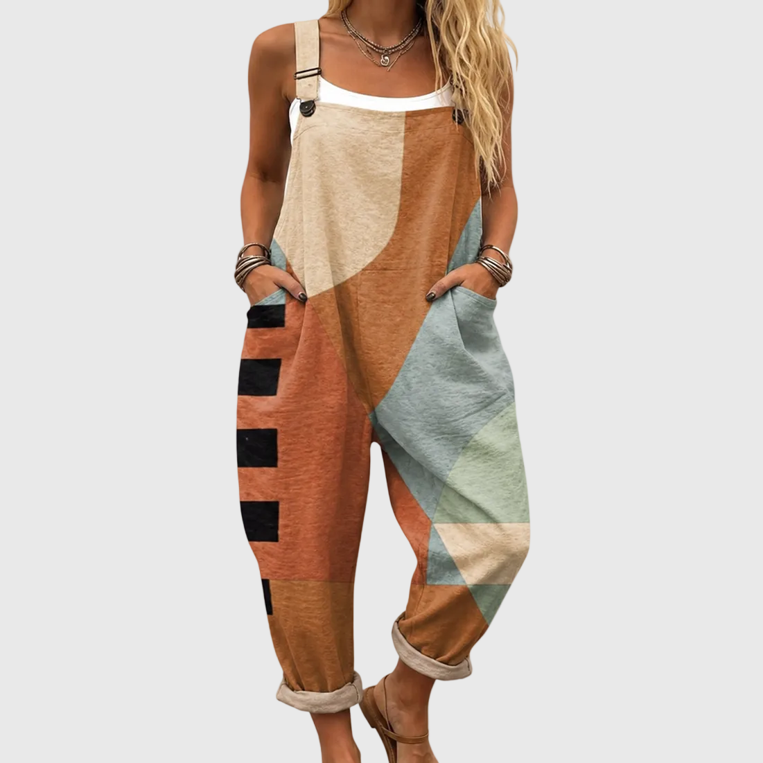 Adela Patch Dungarees