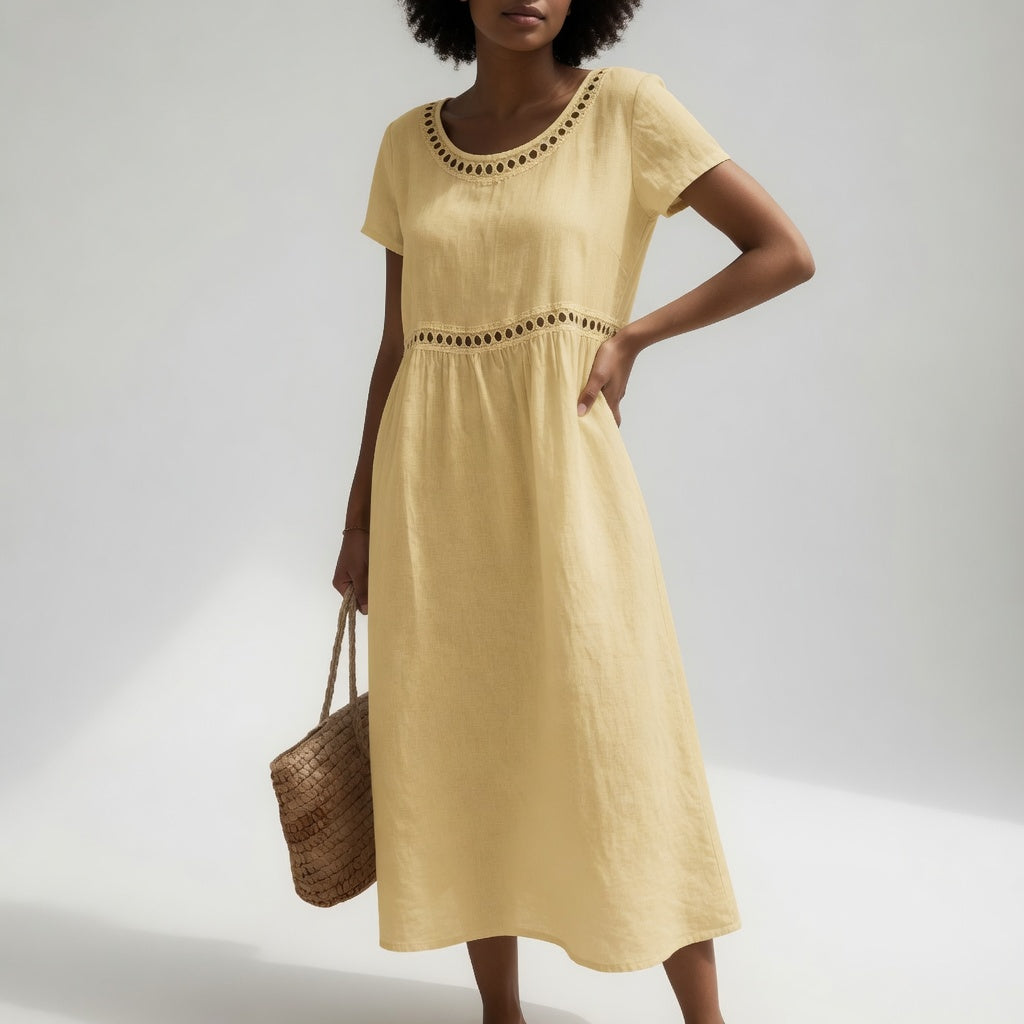 Ronda | Fresh Embroidered Summer Dress