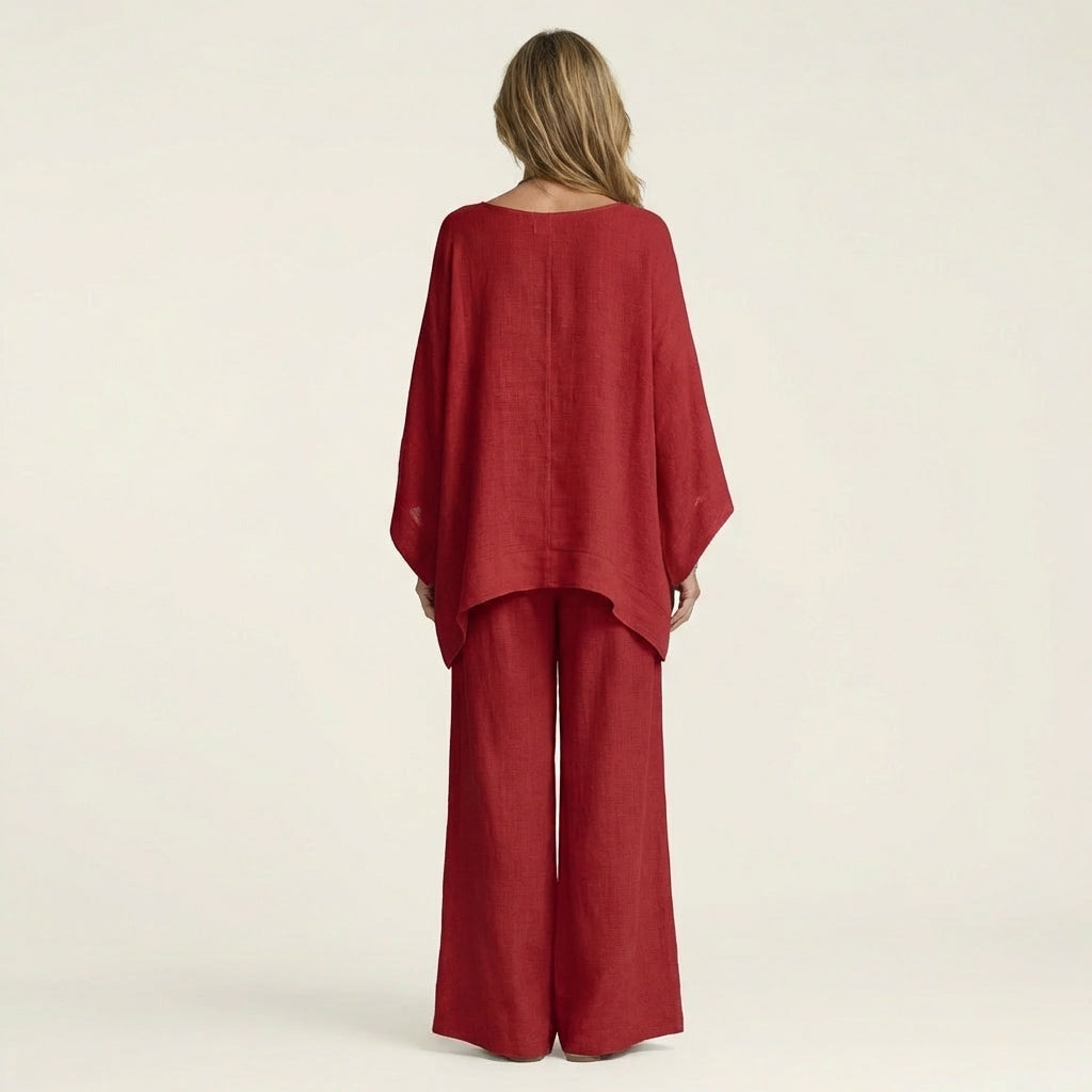 Amaya | Boho Linen Blend Set