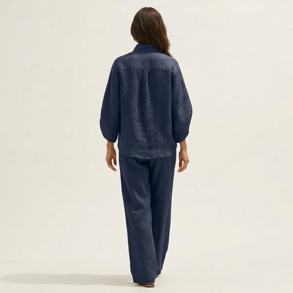 Luciana | Two-Piece Linen Set