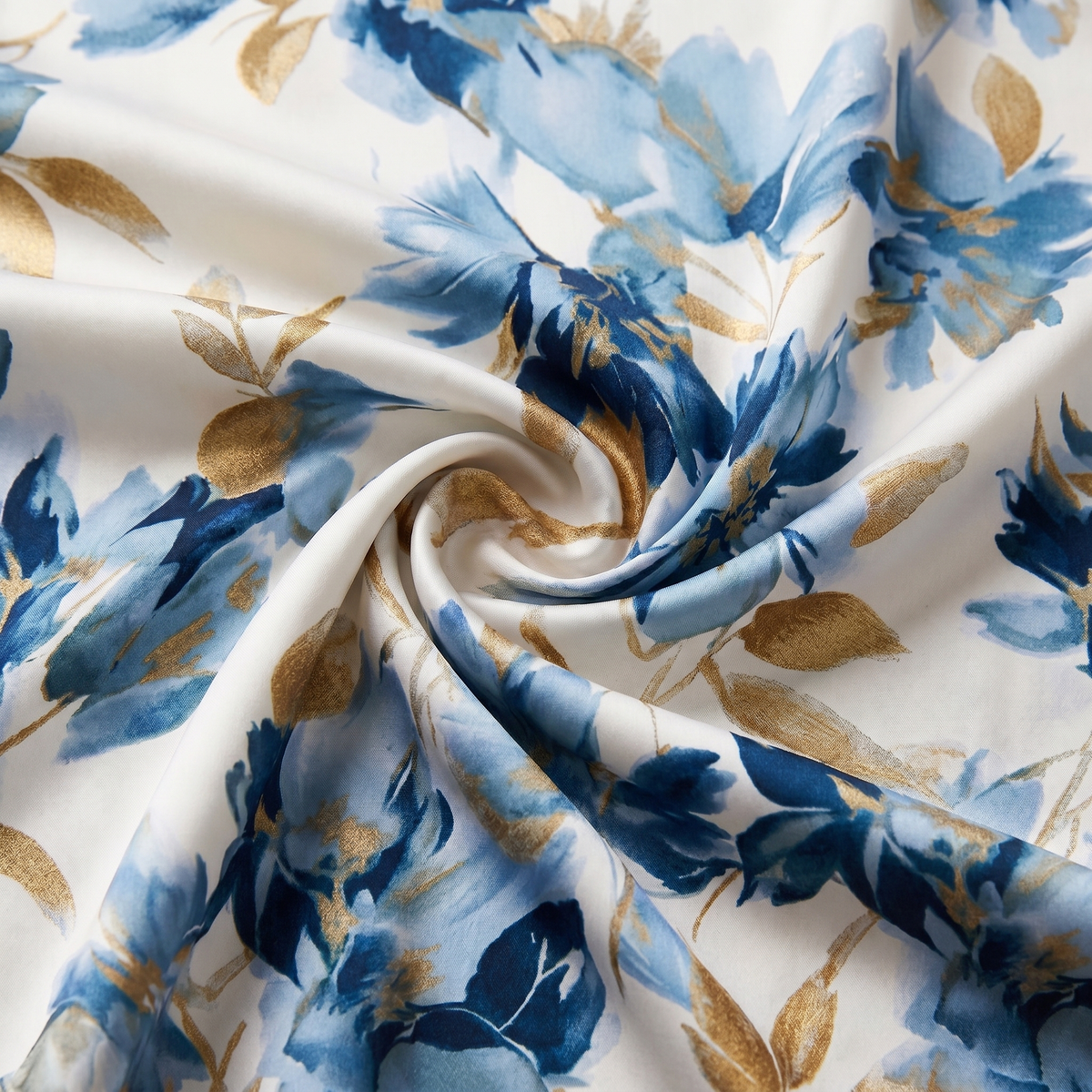 Camila | Modern Floral Midi Dress