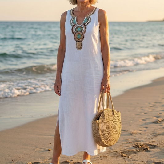 Adriana Flowy Midi Dress