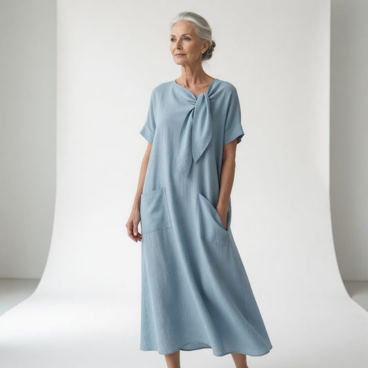 Mireille™ — Flowy Summer Cotton Dress