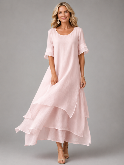 Liora™ | Vestido Maxi de Gracia Fluida