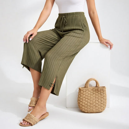 Lauréline™ — Elegant and comfortable flowy summer pants