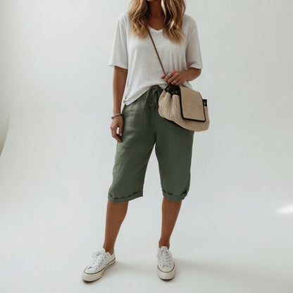 Fernande™ — Casual 100% Cotton Summer Shorts