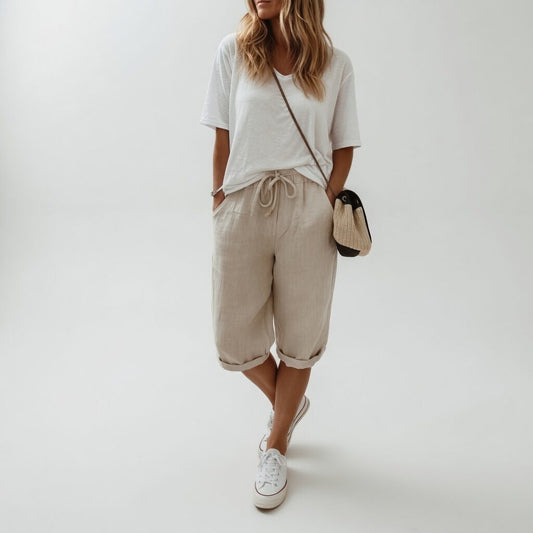 Fernande™ — Casual 100% Cotton Summer Shorts