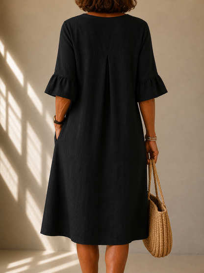 Silvia™ | Button-Up Dress