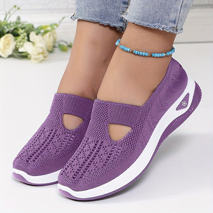 Zapatillas deportivas fáciles de poner, comodidad estable