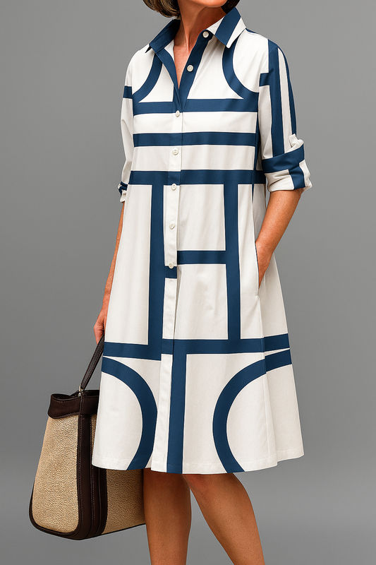 Siena | Stylish, tailored midi dress