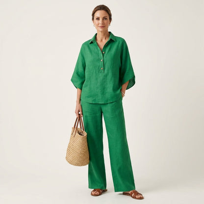 Luciana | Two-Piece Linen Set