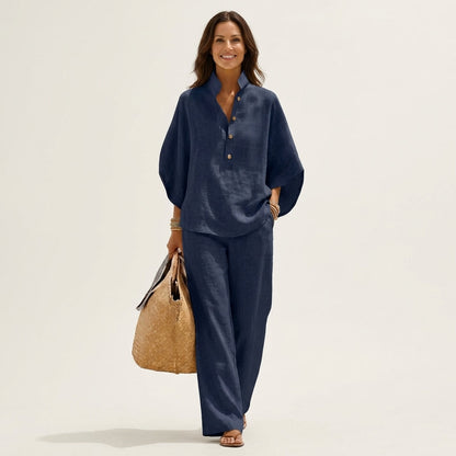 Luciana | Two-Piece Linen Set