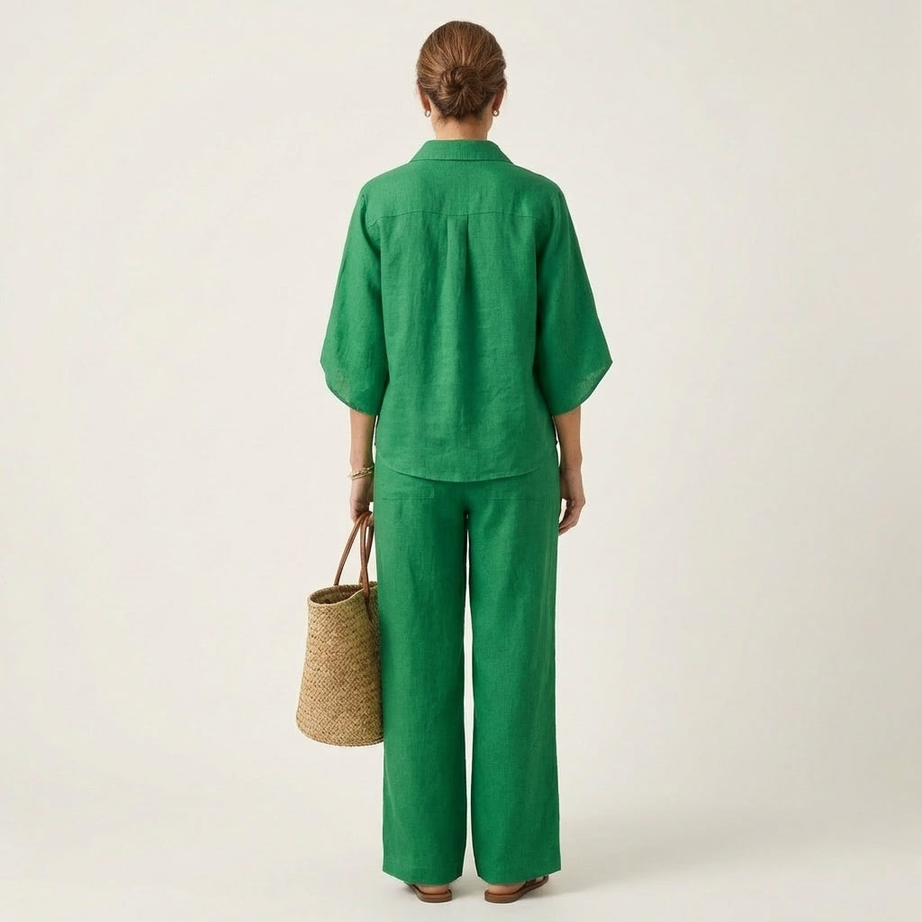 Luciana | Two-Piece Linen Set