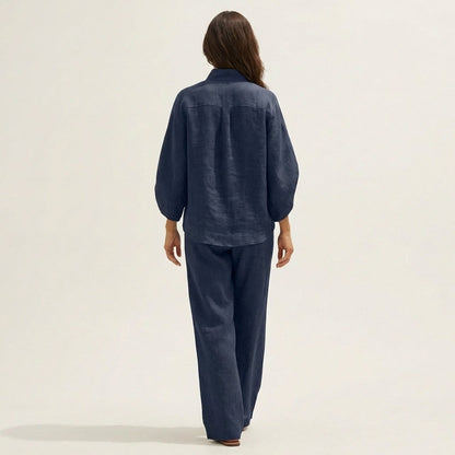 Luciana | Two-Piece Linen Set