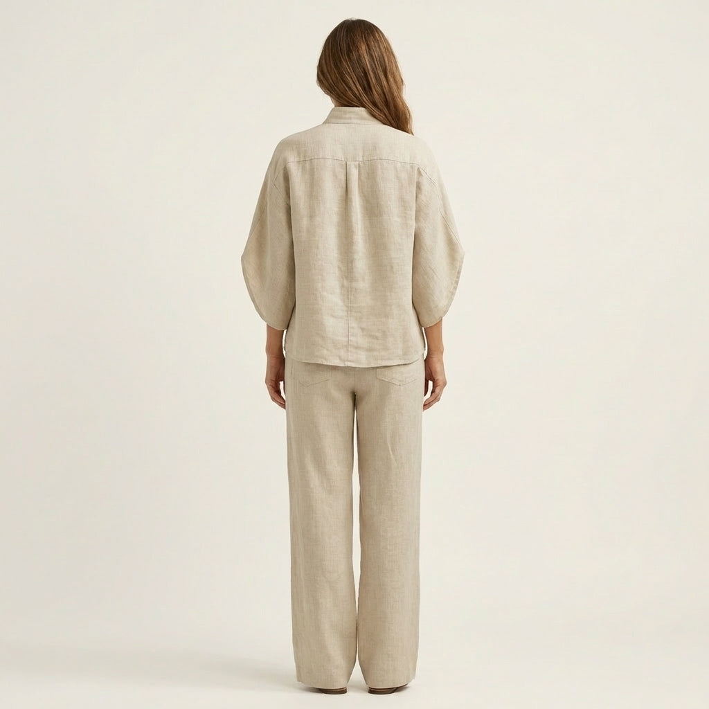 Luciana | Two-Piece Linen Set