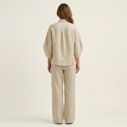 Luciana | Two-Piece Linen Set