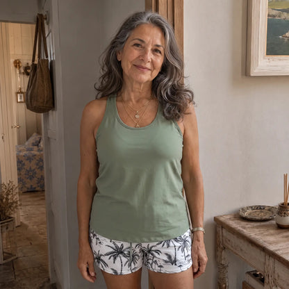 Maren | Three-Piece Tankini, Bikini, and Sarong Set